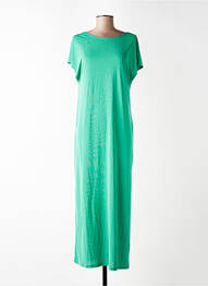 Rochie lungă mâneci scurte mâneci scurte verde GRACE & MILA femme