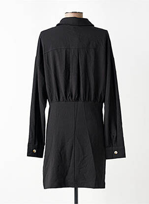 Rochie scurtă mâneci lungi mâneci lungi negru LAURE + MAX femeie