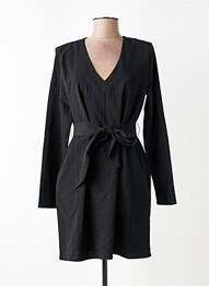 Rochie scurtă mâneci lungi mâneci lungi negru LAURE + MAX femme