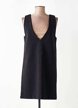 Rochie scurtă fără mâneci fără mâneci negru LAURE + MAX femeie