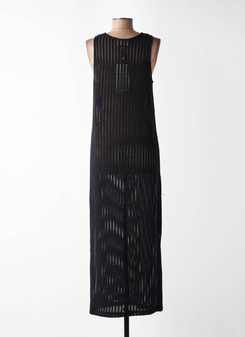 Rochie lungă fără mâneci fără mâneci negru GRACE & MILA femme