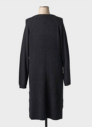 Rochie pulover croială dreaptă mâneci lungi negru CISO femeie