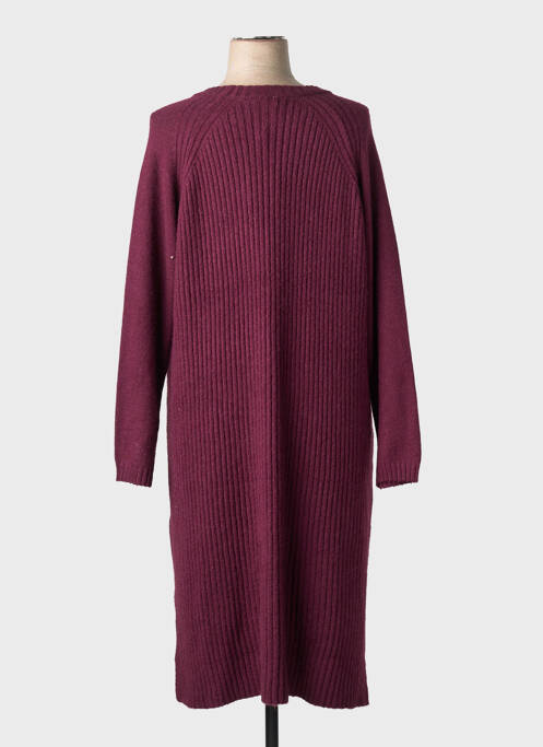 Rochie pulover croială dreaptă mâneci lungi violet CISO femme
