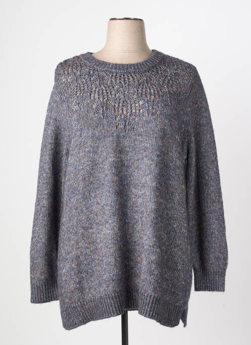 Pulover guler rotund mâneci lungi gri CISO femme