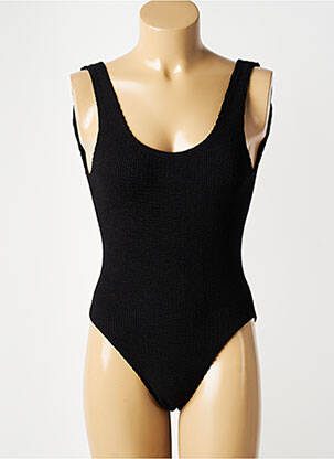 Costum de baie dintr-o singură piesă elasticitate negru SORBET ISLAND femeie