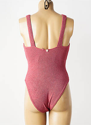 Costum de baie dintr-o singură piesă elasticitate roz SORBET ISLAND femeie