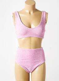 Costum de baie din două piese elasticitate sutiene roz SORBET ISLAND femme