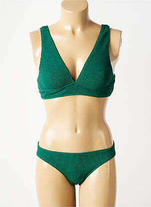 Costum de baie din două piese elasticitate verde SORBET ISLAND femeie