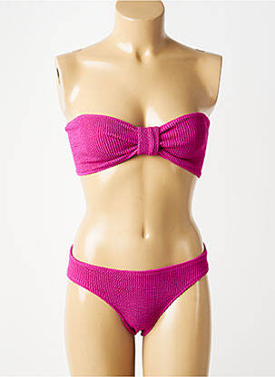 Costum de baie din două piese elasticitate top bentiță violet SORBET ISLAND femeie