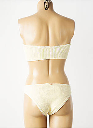 Costum de baie din două piese elasticitate top bentiță bej SORBET ISLAND femeie