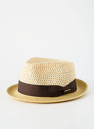 Pălărie formă pălărie de paie maro STETSON bărbat