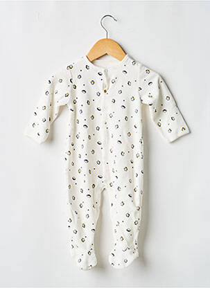 Pijama alb ABSORBA fată
