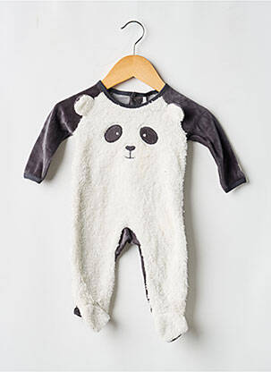 Pijama mâneci lungi gri BOBOLI copil