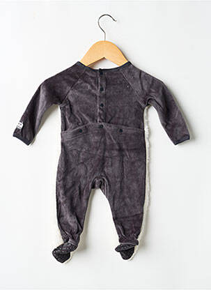 Pijama mâneci lungi gri BOBOLI copil