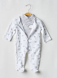 Pijama mâneci lungi alb ABSORBA enfant