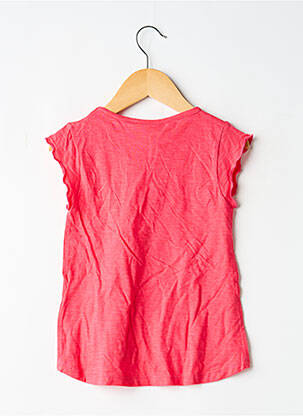 Rochie midi mâneci scurte mâneci scurte roz BULLE DE BB fată