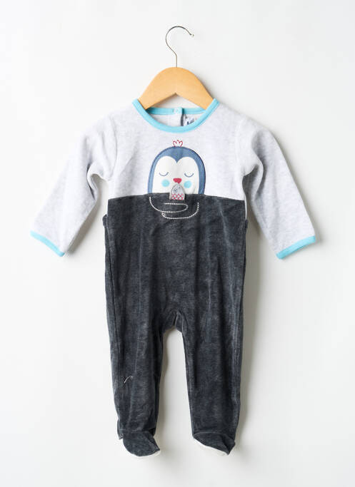 Pijama închidere presată gri ABSORBA garcon