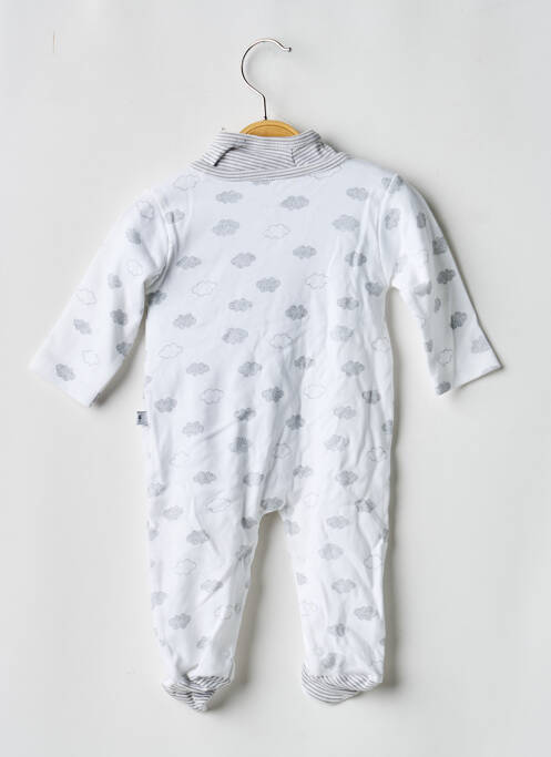 Pijama mâneci lungi alb ABSORBA enfant