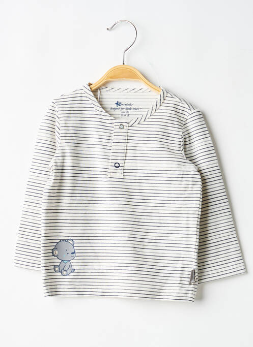 Tricou mâneci lungi mâneci lungi alb STERNTALER garcon