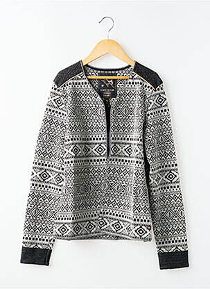 Jachete casual croială dreaptă negru BECKARO fată