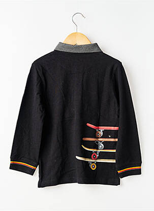 Polo mâneci lungi mâneci lungi negru MAYORAL băiat