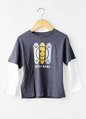 Tricou mâneci lungi mâneci lungi gri MAYORAL băiat