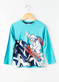 Tricou mâneci lungi mâneci lungi albastru BOBOLI garcon