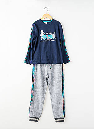 Set pantaloni talie elastică albastru BOBOLI garcon