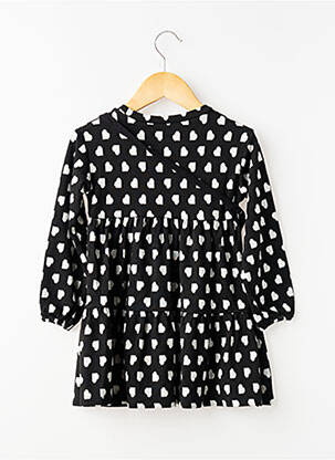 Rochie scurtă mâneci lungi mâneci lungi negru MAYORAL fată