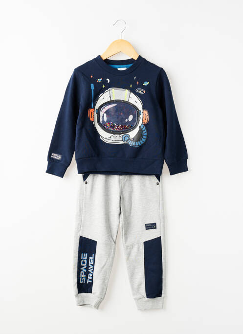 Set pantaloni talie elastică albastru BOBOLI garcon