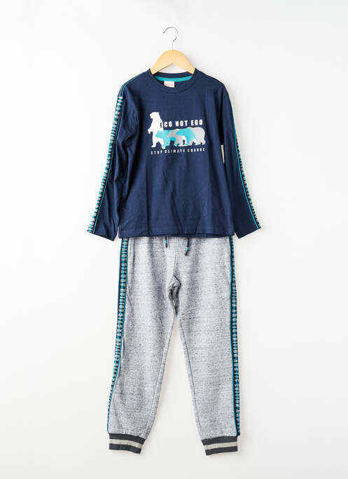 Set pantaloni talie elastică albastru BOBOLI garcon
