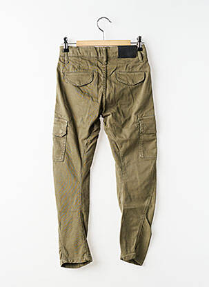 Pantalon cargo elasticitate mărime reglabilă verde LE TEMPS DES CERISES băiat