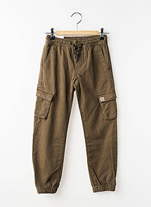 Pantalon cargo elasticitate talie elastică verde MAYORAL garcon