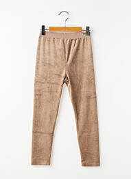 Pantalon slim talie elastică talie elastică bej MAYORAL fille