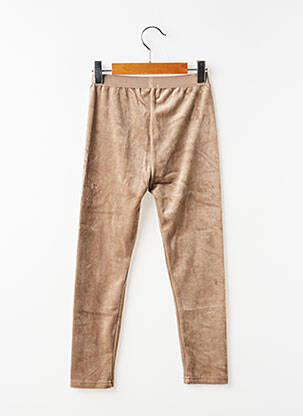 Pantalon slim talie elastică talie elastică bej MAYORAL fată