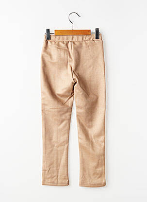 Pantalon slim talie elastică talie elastică bej MAYORAL fată