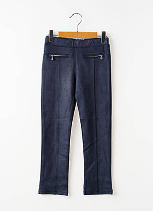 Pantalon slim talie elastică talie elastică albastru MAYORAL fată