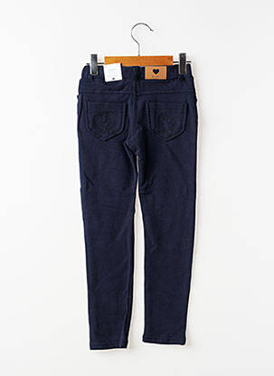 Pantalon slim talie elastică talie elastică albastru MAYORAL fată
