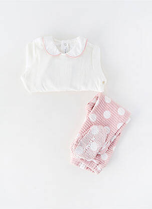Set pantaloni mâneci lungi roz MAYORAL fată