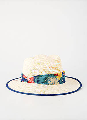 Pălărie imprimeu floral albastru M BY FLECHET unisex