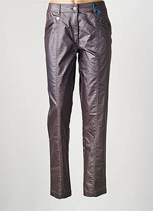 Pantalon drept elasticitate mărime normală maro QUATTRO femeie