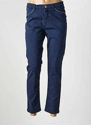 Pantalon 7/8 elasticitate mărime normală albastru SAINT HILAIRE femeie