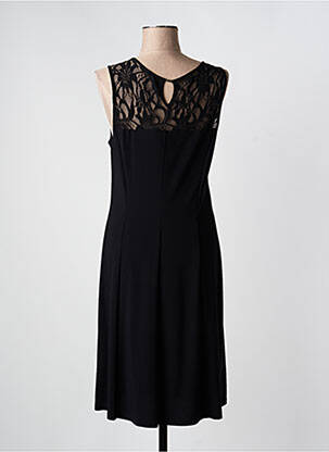 Rochie midi fără mâneci fără mâneci negru JUMFIL femeie