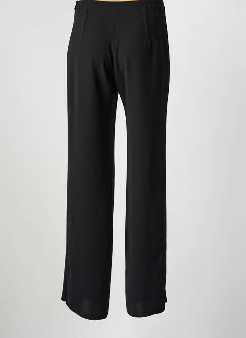 Pantalon drept țesătură poplin mărime normală negru JUMFIL femme