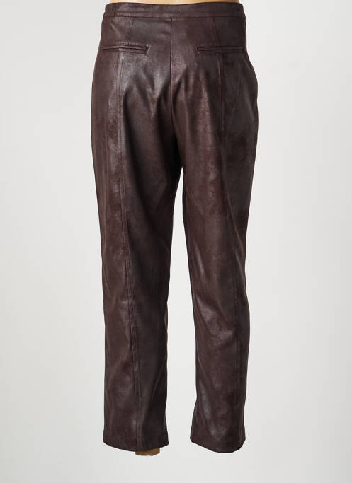 Pantalon drept elasticitate mărime normală maro JUMFIL femme