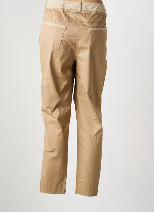 Pantalon drept elasticitate mărime normală maro FUEGO WOMAN femme