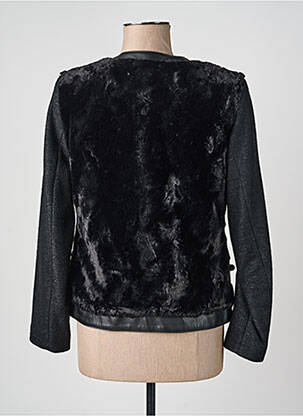 Jachete casual guler rotund negru JUMFIL femeie