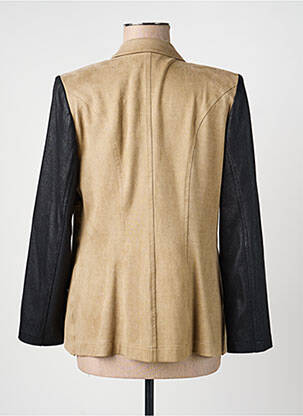 Jachete casual guler tip costum bej JUMFIL femeie
