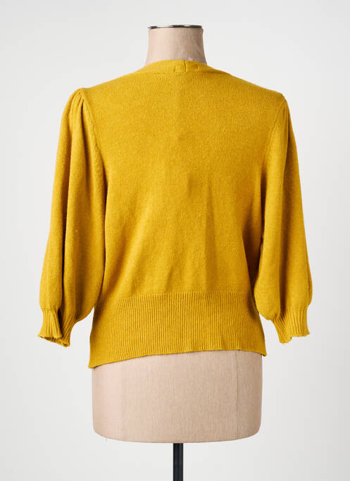 Vestă cu mâneci lungi mâneci 3/4 galben QUATTRO femme