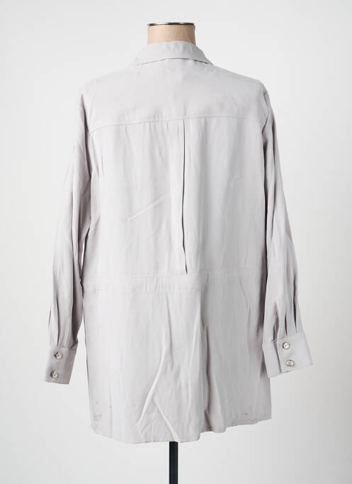 Jachete casual guler de bluză gri JUMFIL femme